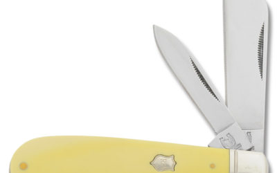 Half Hawk Yellow Composition Handle