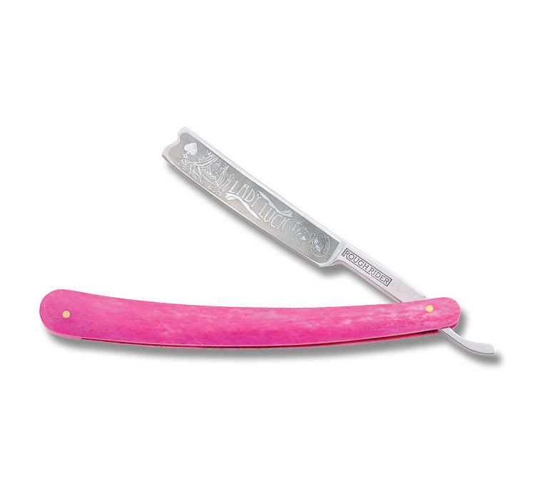 Collectors Edition Razor Pink Smooth Bone Handle