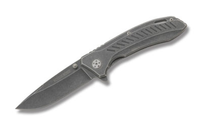 Blackwash Framelock – Plain Edge