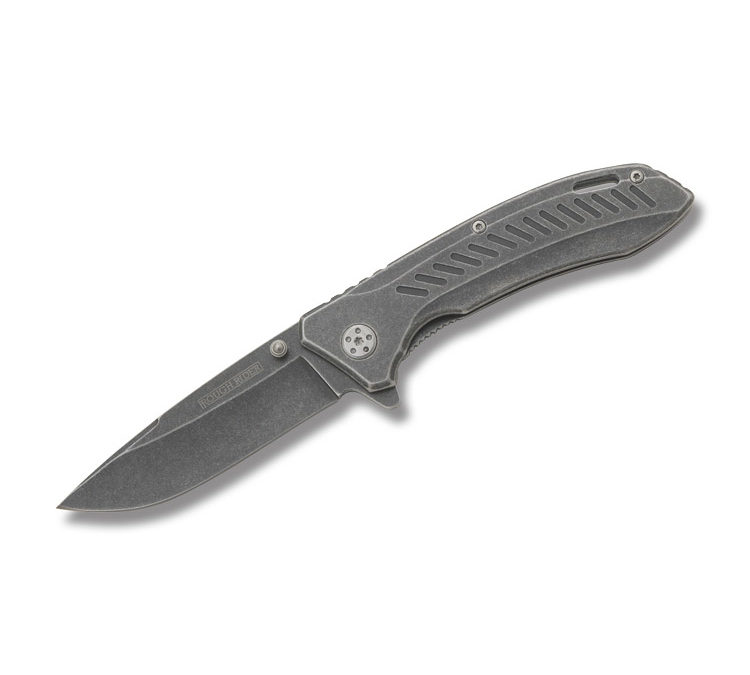 Blackwash Framelock – Plain Edge