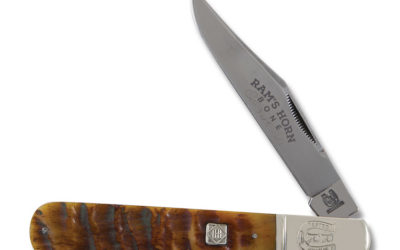 Big Daddy Barlow Rams Horn Bone Handle