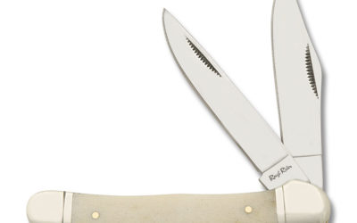 Copperhead White Smooth Bone Handle