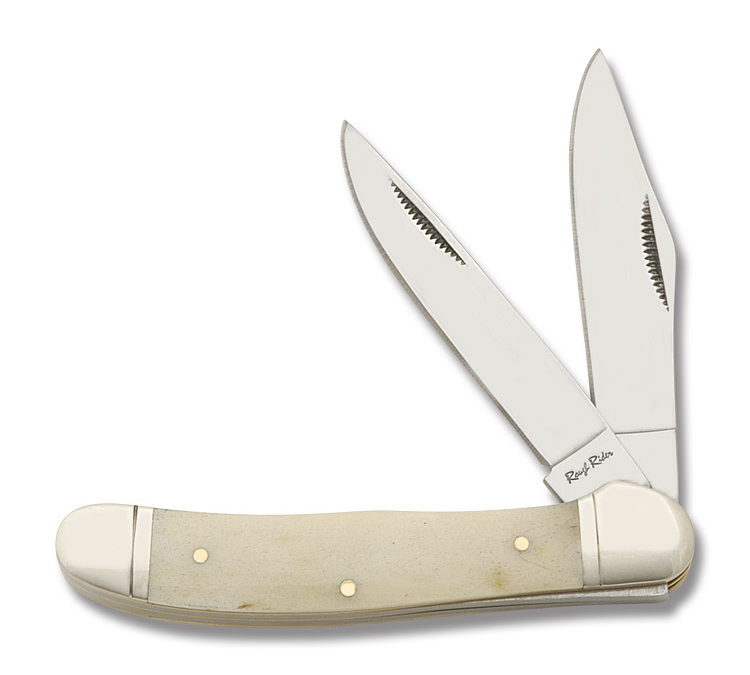 Copperhead White Smooth Bone Handle