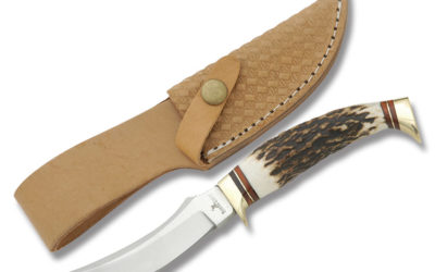 Hunters Buddy Skinner Burnt Stag Handle