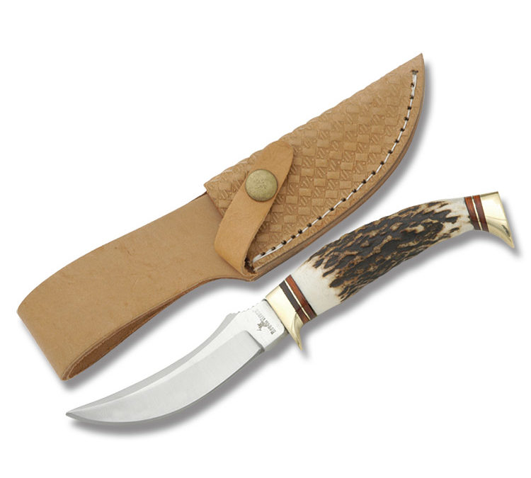 Hunters Buddy Skinner Burnt Stag Handle