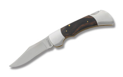 Heavy Hunter Series Hunters Lockback Polished Wood Handle