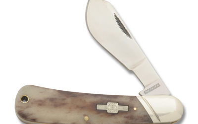 Cotton Sampler Brown Appaloosa Smooth Bone Handle