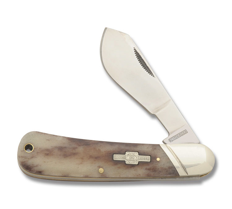 Cotton Sampler  Brown Appaloosa Smooth Bone Handle