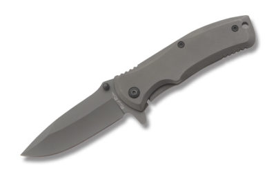 TI-Coated Framelock Aluminum Handle