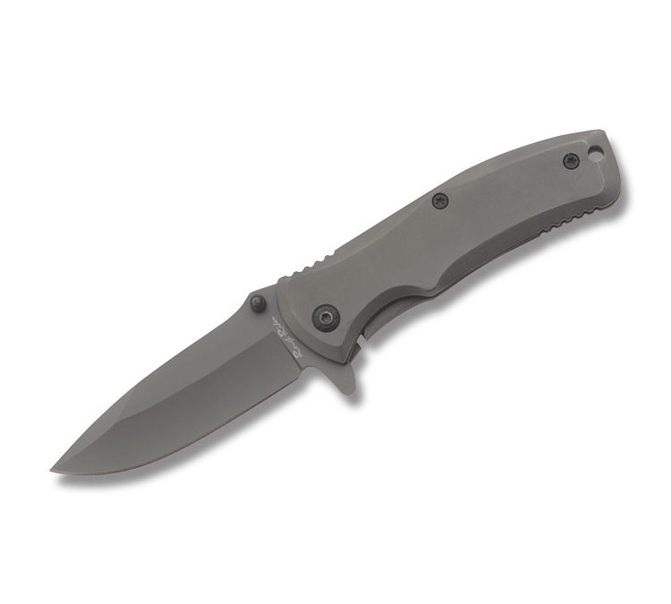 TI-Coated Framelock Aluminum Handle