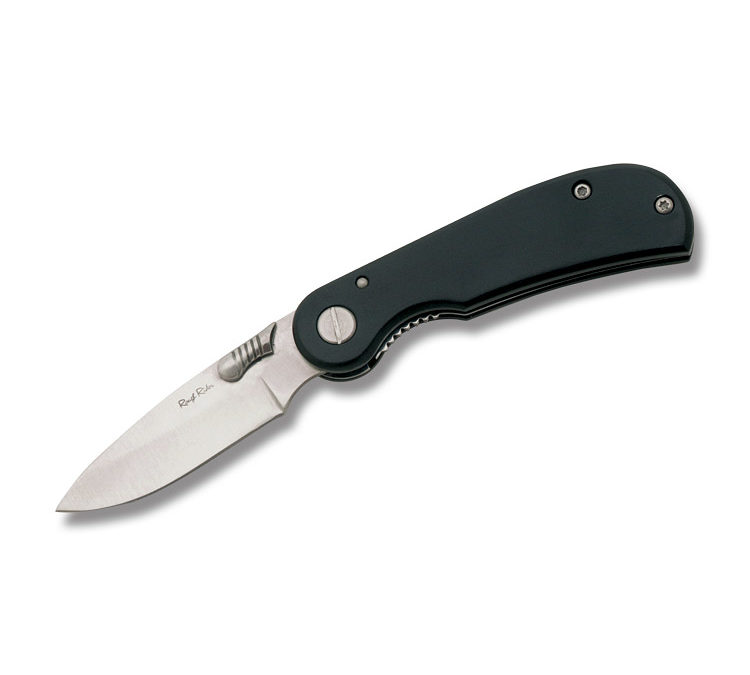 Linerlock 2.75 Inch Black Aluminum Handle