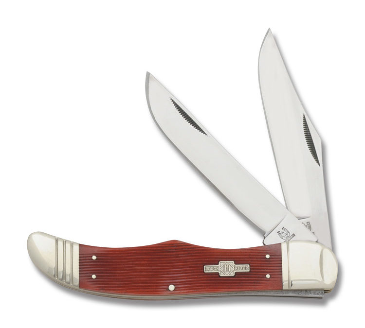 Folding Hunter Strawberry Bone Handle