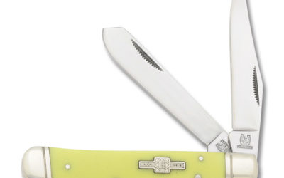 Lockback Trapper Glow in the Dark Handle