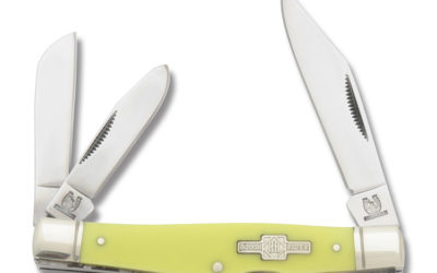 Large Lockback Stockman Glow in the Dark Handle