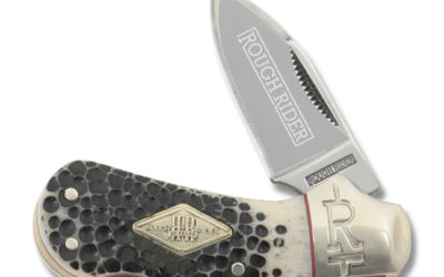 Cub Lockback Buckshot Bone Handle