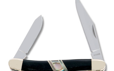 Premium Select Baby Copperhead Polished Buffalo Horn Handle