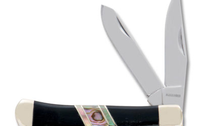 Premium Select Baby Trapper Polished Buffalo Horn Handle