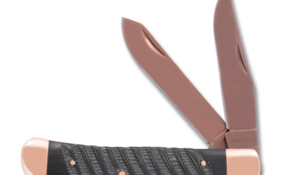 Copper Ridge Trapper Genuine Buffalo Jigged Handle