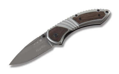 Tactical Linerlock Stonewashed Aluminum Handle