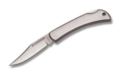 Gentlemans Lockback Stainless Steel Handle