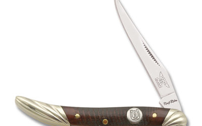 Baby Toothpick Brown Sawcut Bone Handle