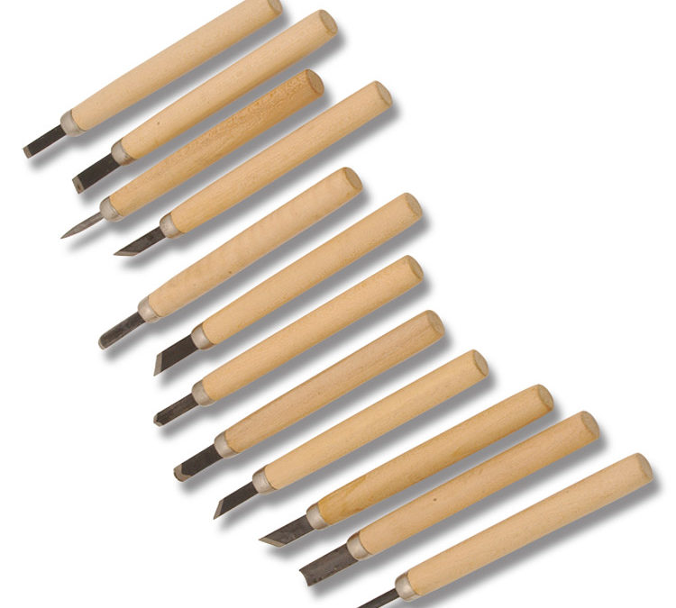 12 Piece Woodcarving Set