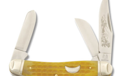 Moonshiner Sowbelly Yellow Corn Cob Jigged Bone Handle
