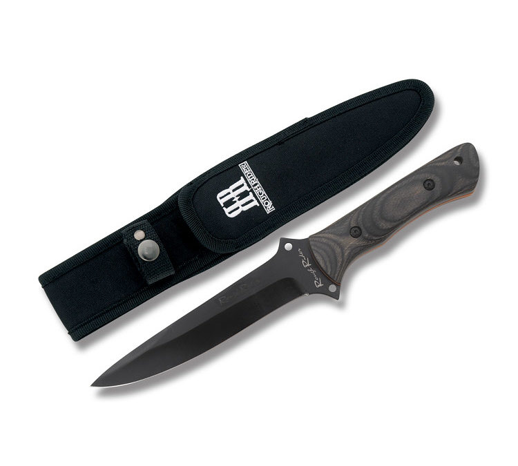 Night Prowler Black Wood Handle