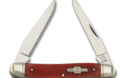 Muskrat Strawberry Bone Handle