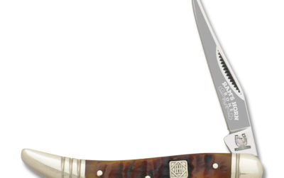 Small Toothpick Rams Horn Bone Handle