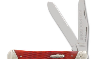 Trapper Red Pick Bone Handle