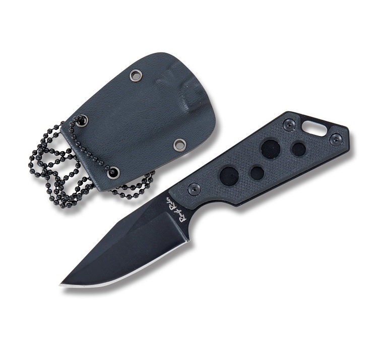 Sturdy Buddy Neck Knife Black G-10 Handle