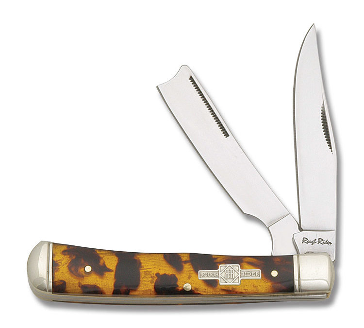 Razor Trapper Imitation Tortoiseshell Handle