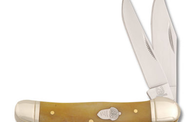 Outdoorsmen Series Copperhead Smooth Tobacco Bone Handle