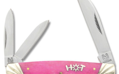 Congress Hot Pink Smooth Bone Handle