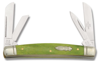 Congress Lime Green Smooth Bone Handle