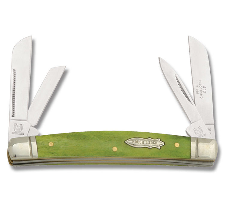 Congress Lime Green Smooth Bone Handle