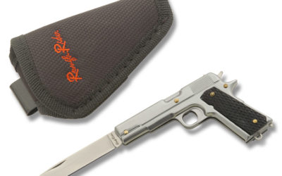 Classic M1911 Pocket Pistol Pal Novelty Knife 1188