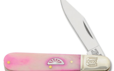 Little Guy Barlow Pink Lemonade Smooth Bone Handle