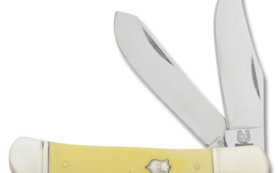 Fat Boy Trapper Yellow Composition Handle