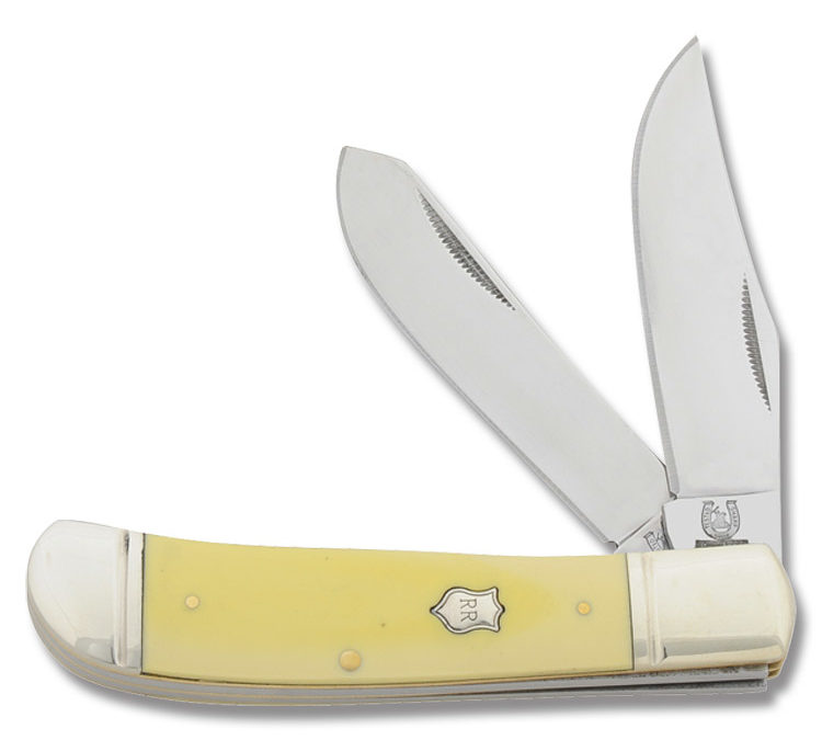 Fat Boy Trapper Yellow Composition Handle