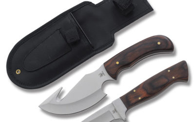 Guthook and Caping Knife Wood Handles