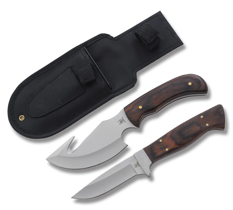 Guthook and Caping Knife Wood Handles