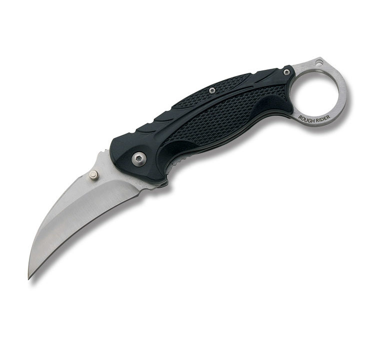 Karambit Combat Knife Black Composition Handle