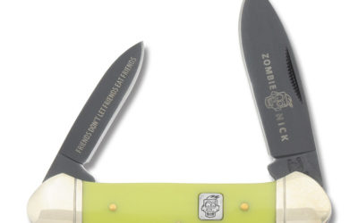 Zombie Nick Canoe Neon Green Handle
