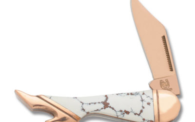 Copperstone Lady Leg Synthetic Stone Handle