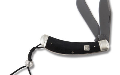 Bow Trapper Black G-10 Handle