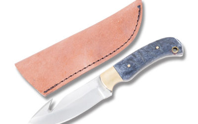 Guthook Blade Hunter Grey Jigged Bone Handle