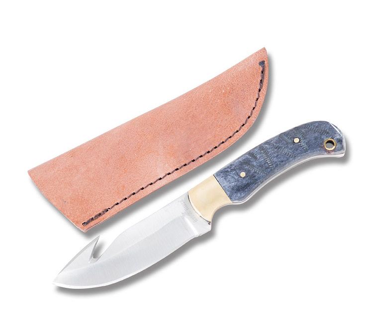 Guthook Blade Hunter Grey Jigged Bone Handle