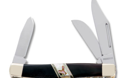 Premium Select Large Stockman Polished Buffalo Horn Handle